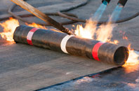Lyne Station flat roof sealing
